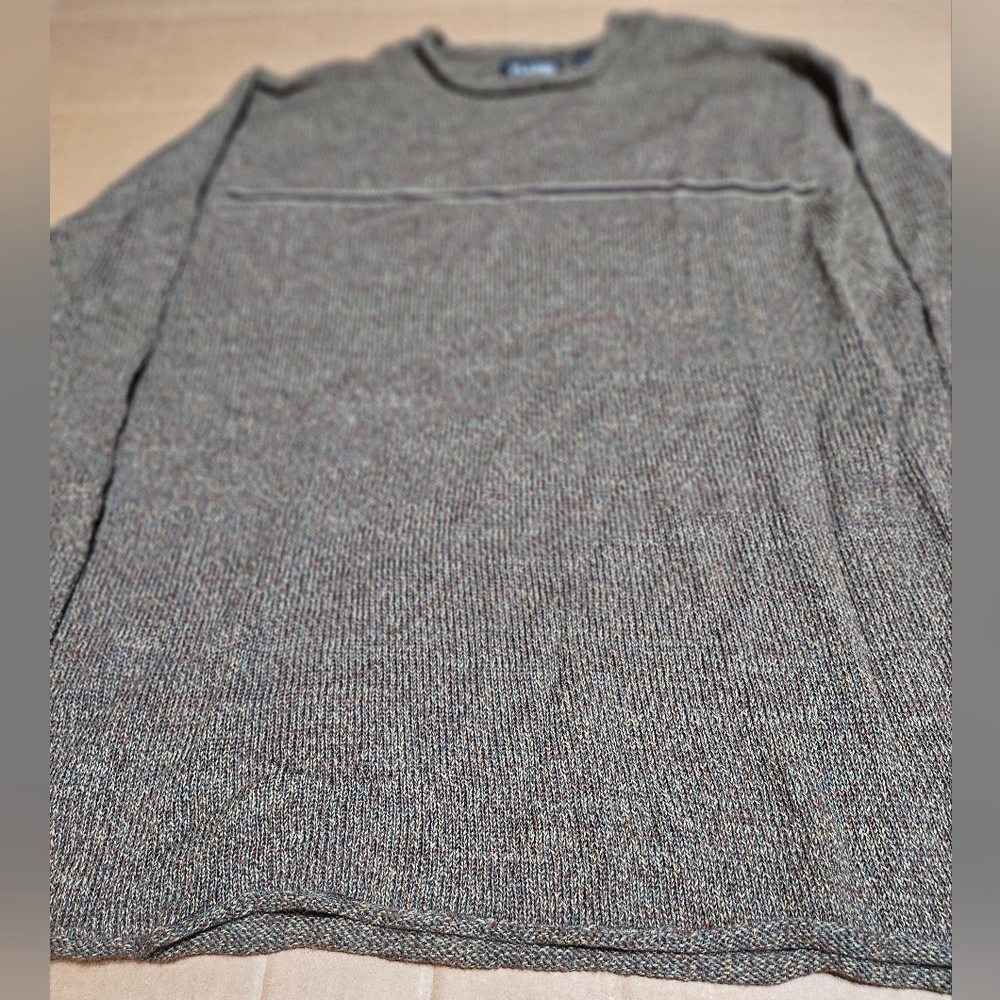Plugg Mens Sweater Multicolor W/Stripe Wool Blend‎ Size XL Tight Knit